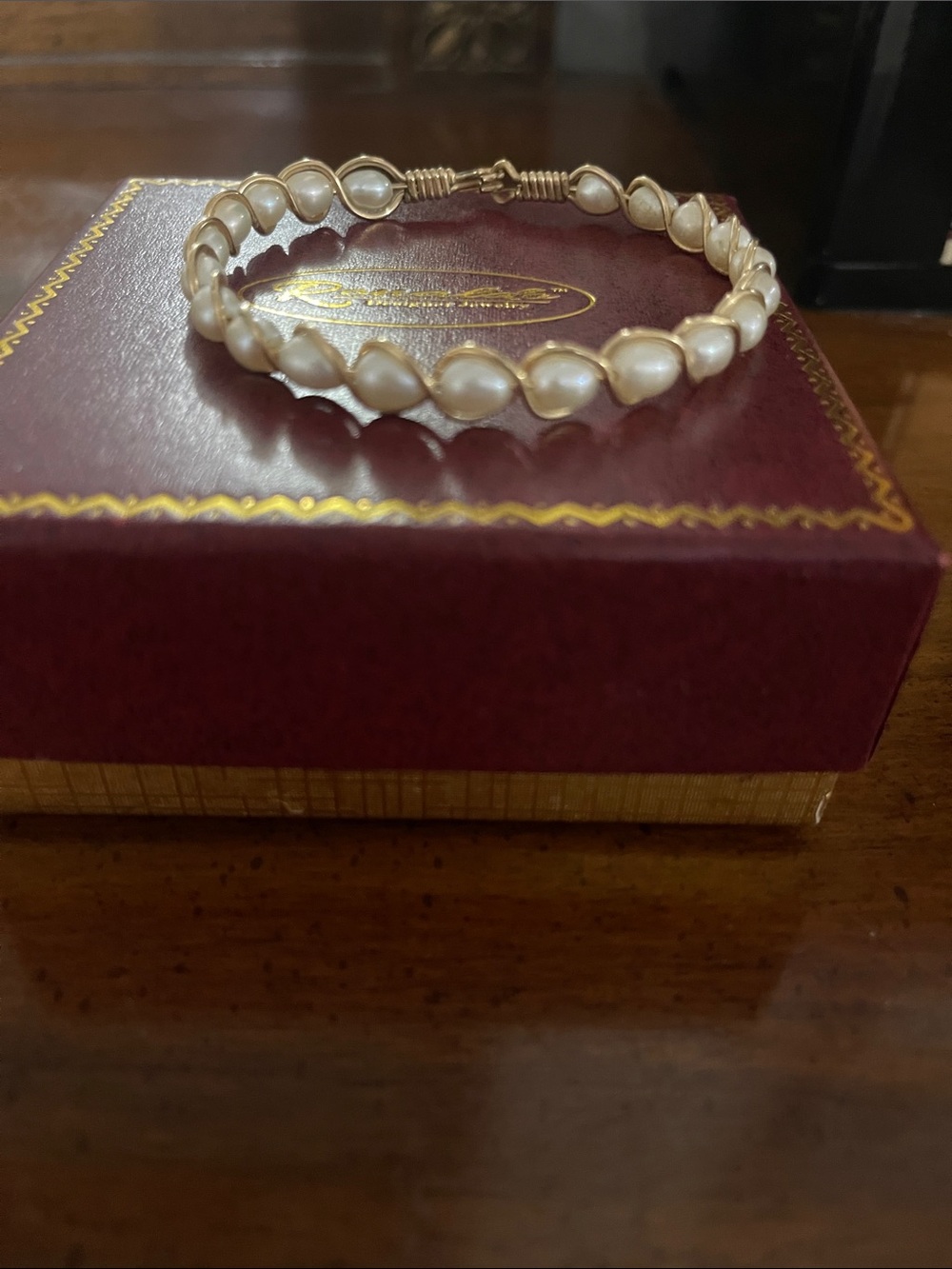 Ronaldo pearl bracelet
